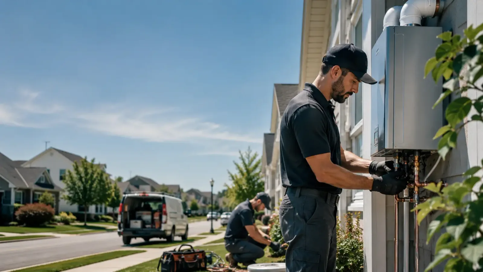 Tankless Water Heater Installation in Belmont, OH
